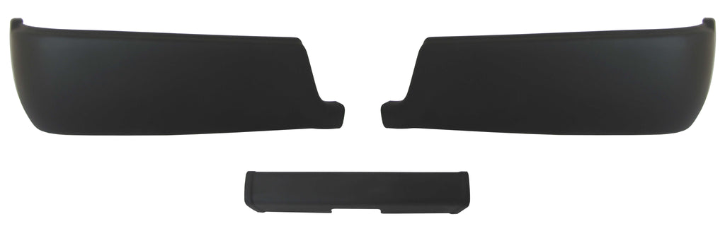 Shellz BR1002 Rear Bumper Cover Matte Black Fits 09-18 LD HD Single Exhaust
