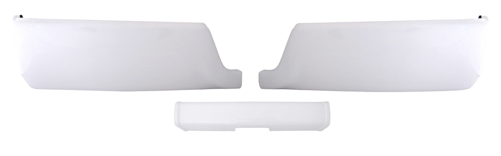 Shellz BR1010 Rear Bumper Cover White Fits 09-18 LD HD Single Exhaust