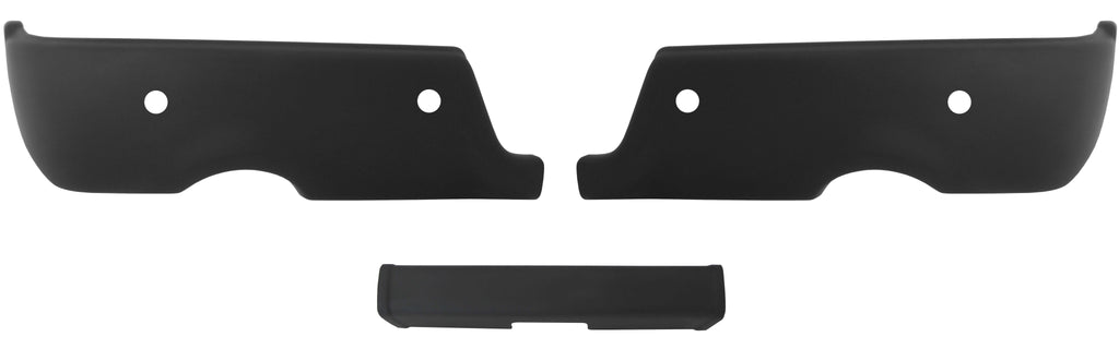 Shellz BR4002 Rear Bumper Cover Matte Black Fits 09-18 LD HD Dual Exhaust