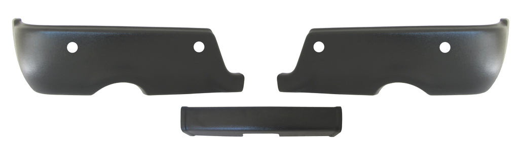 Shellz BR4011 Rear Bumper Cover Black Fits 09-18 LD HD Dual Exhaust