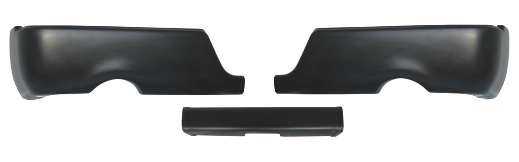 Shellz BR3012 Rear Bumper Cover Paintable Fits 09-18 LD HD Single Exhaust