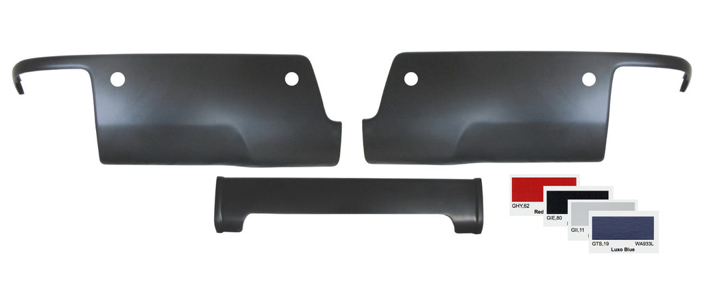 Shellz BK3012 Rear Bumper Cover Paintable Fits 14-18 Silverado Sierra LD HD