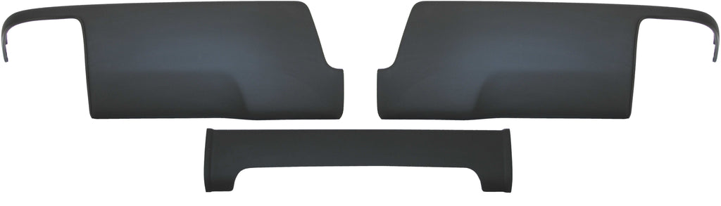 Shellz BK1002 Rear Bumper Cover Matte Black Fits 14-18 Silverado Sierra LD HD