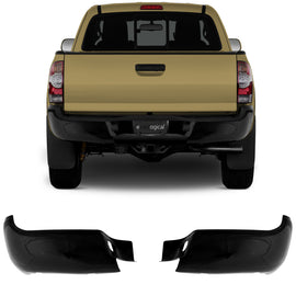 Shellz BT1001 Rear Bumper Cover Gloss Black Fits 05-15 Tacoma