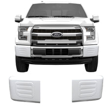 Load image into Gallery viewer, Shellz DF0110 Front Bumper Cover- Side Sections White Fits 15-17 F-150 XL XLT