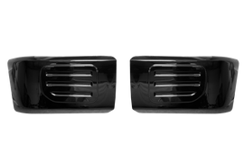 Shellz DF0101 Front Bumper Side Cover Gloss Black Fits 15-17 F-150 XL XLT