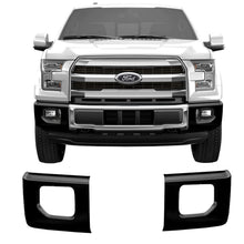 Load image into Gallery viewer, Shellz DF0201 Front Bumper Side Cover Gloss Black Fits 15-17 F-150 XL XLT