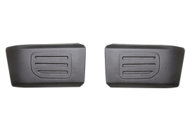 Shellz DF0111 Front Bumper Cover- Side Sections Black Fits 15-17 F-150 XL XLT