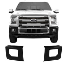 Load image into Gallery viewer, Shellz DF0211 Front Bumper Cover- Side Sections Black Fits 15-17 F-150 XL XLT