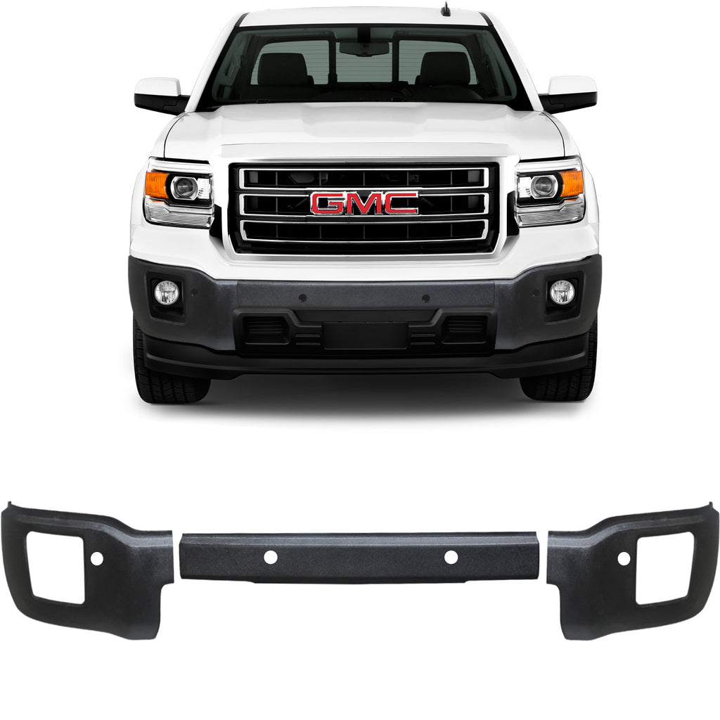 Shellz BS0411 Front Bumper Cover Black Fits 14-15 Sierra 1500