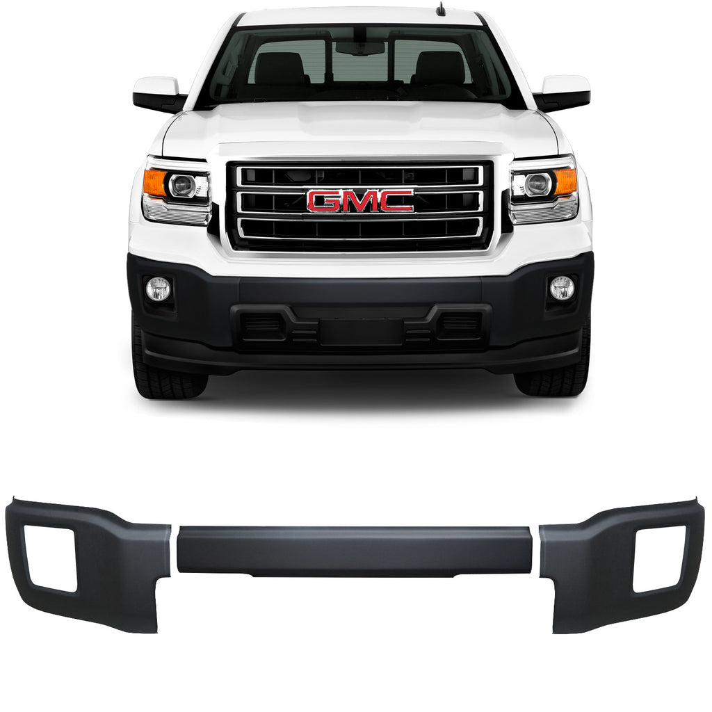Shellz BS0302 Front Bumper Cover Matte Black Fits 14-15 Sierra 1500