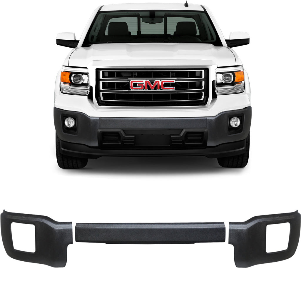 Shellz BS0311 Front Bumper Cover Black Fits 14-15 Sierra 1500