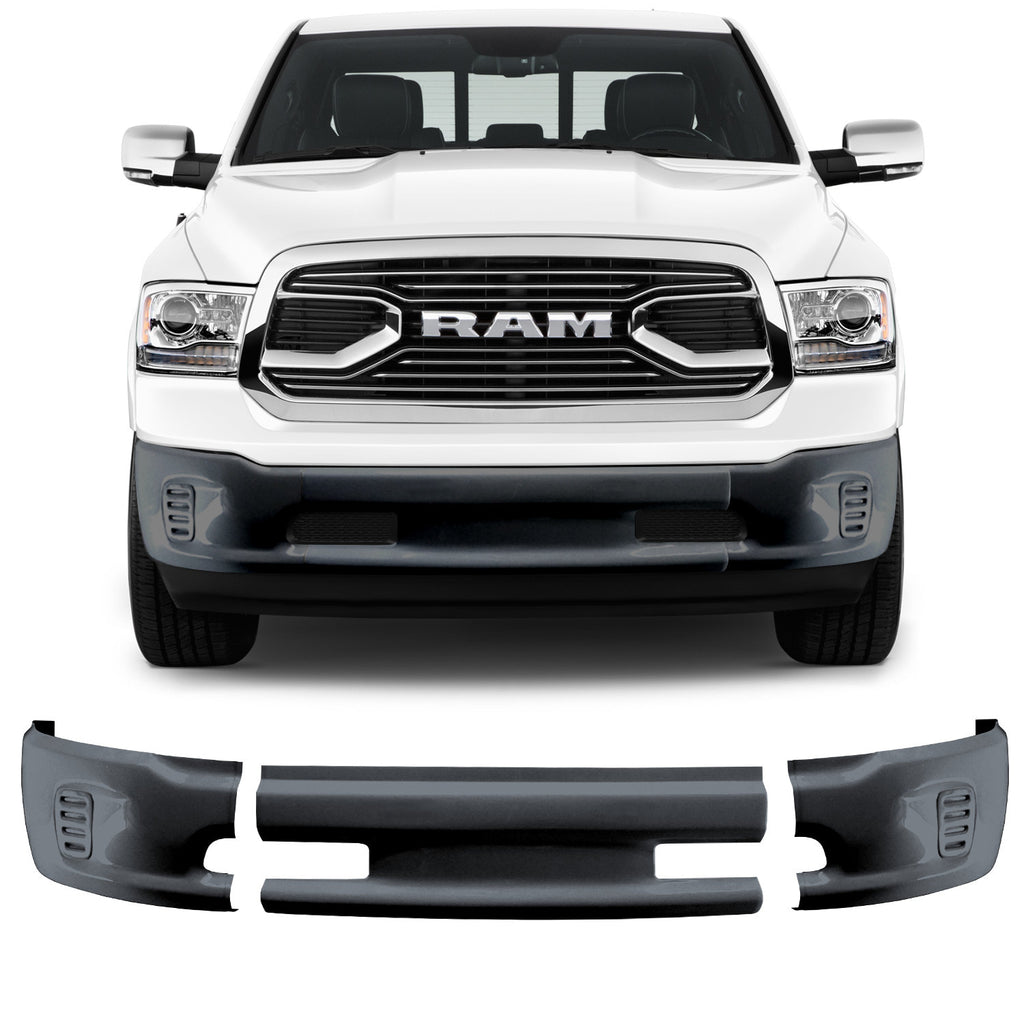 Shellz DR0112 Front Bumper Cover Paintable Fits 13-18 1500 SLT Laramie Longhorn