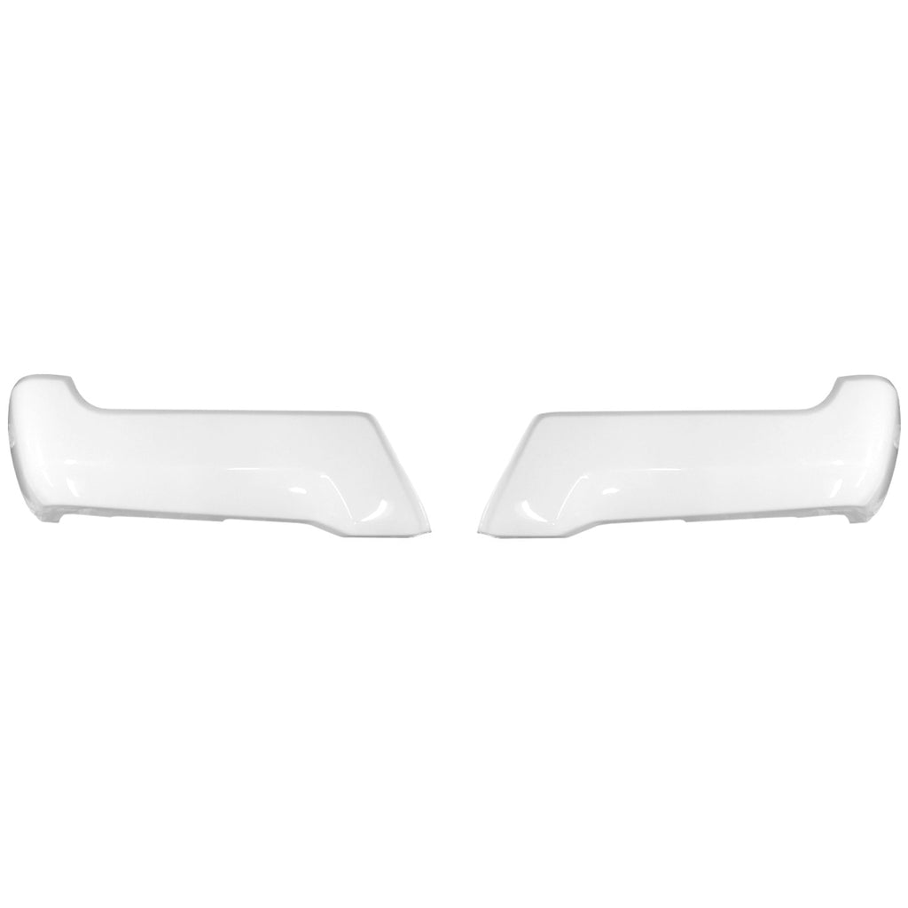 Shellz DD1010 Rear Bumper Cover White Fits 17-22 F-250 F350 F450