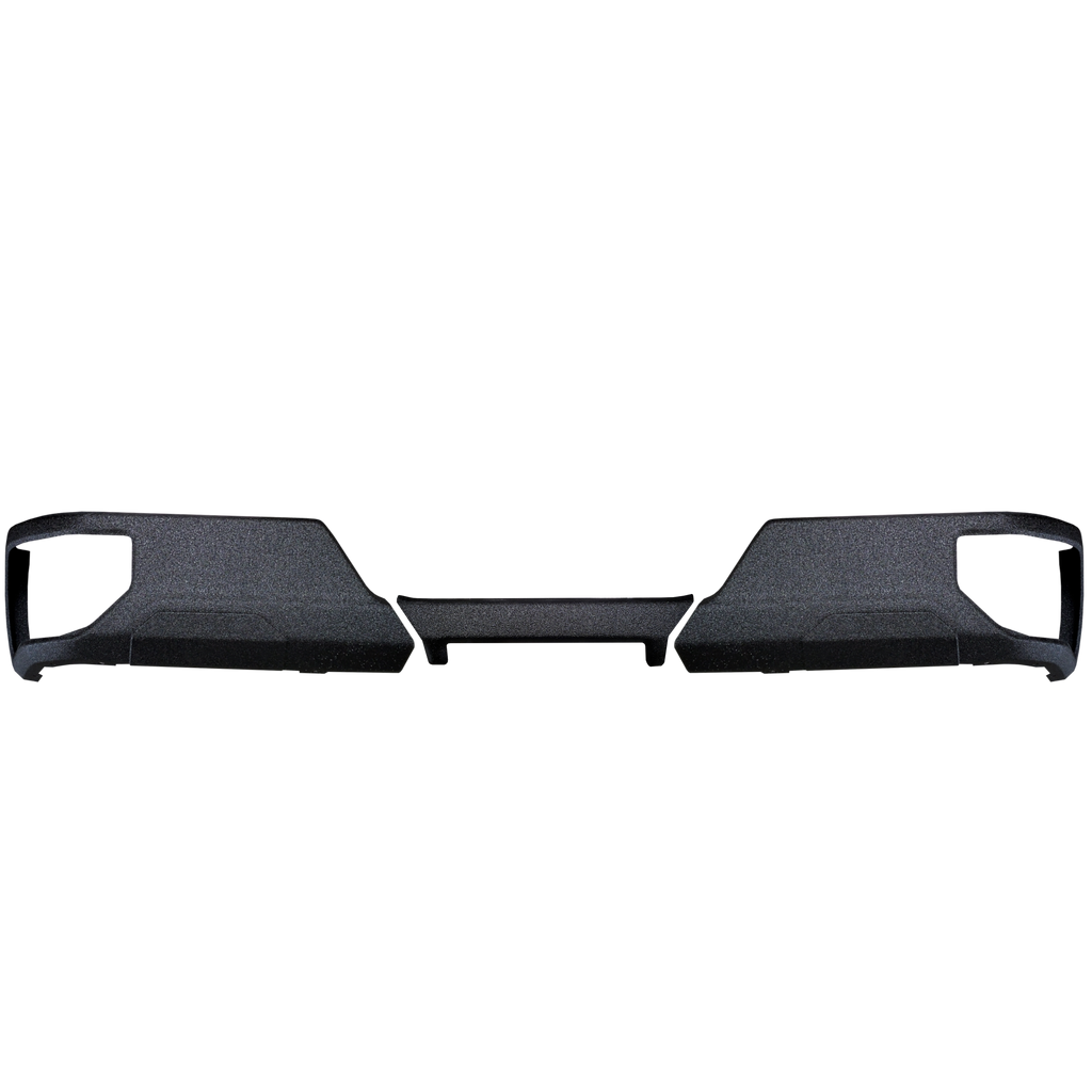 Shellz EK1013 Rear Bumper Cover Coated Fits 19-23 Silverado/ Sierra LD HD