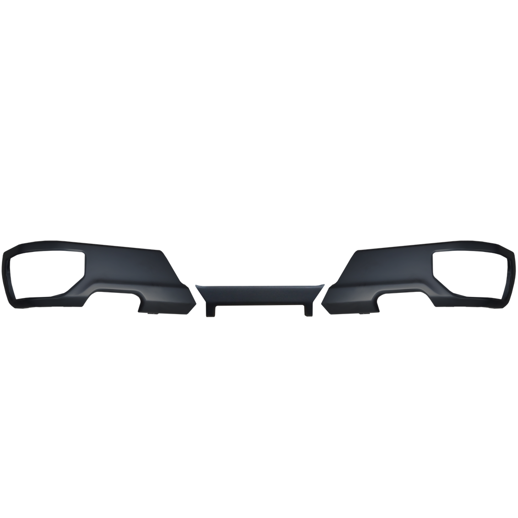 Shellz EK2002 Rear Bumper Cover Matte Black Fits 19-23 Silverado/ Sierra LD HD