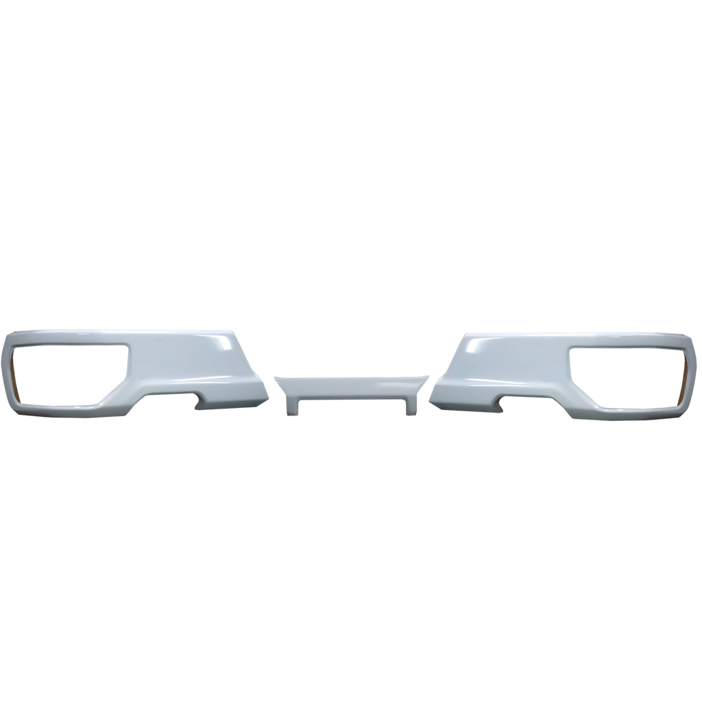 Shellz EK2010 Rear Bumper Cover White Fits 19-23 Silverado/ Sierra LD HD
