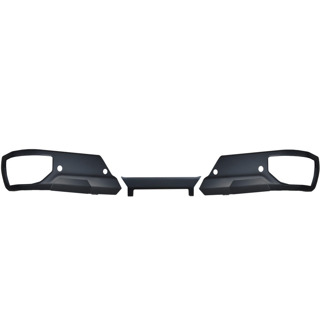 Shellz EK3002 Rear Bumper Cover Matte Black Fits 19-23 Silverado/ Sierra LD HD