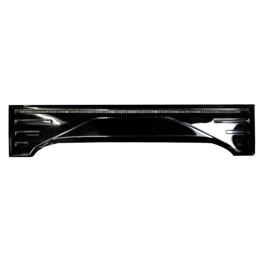 Shellz T-DF201 Tailgate Applique Gloss Black Fits 15-20 F-150 XL XLT