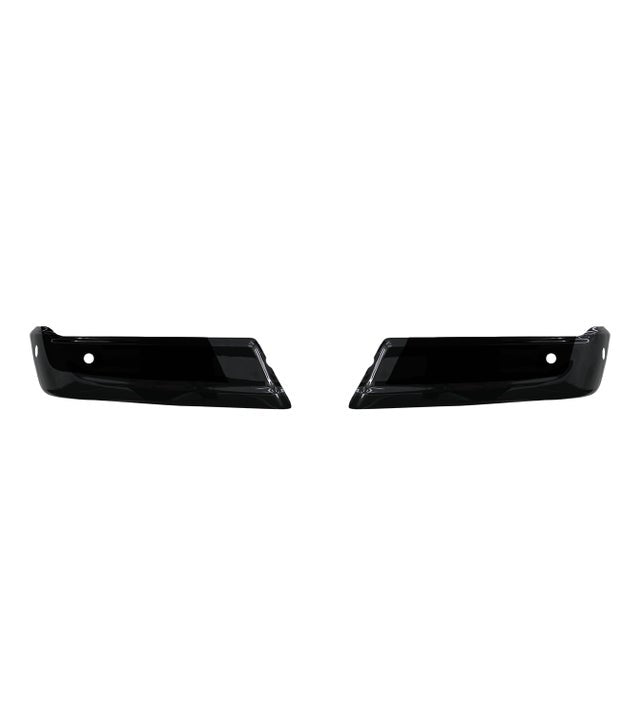 Shellz FF4001 Rear Bumper Cover Gloss Black Fits 21-23 F-150