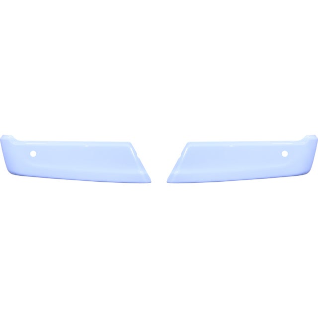 Shellz FF2010 Rear Bumper Cover White Fits 21-23 F-150