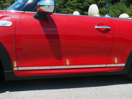 TH72880 Polished Lower Rocker Trim 6Pc Fits 18-23 Cooper Convertible