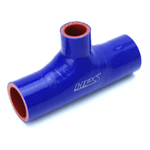 Load image into Gallery viewer, HPS 200-THOSE-100-BLUE Silicone T Hose Coupler Blue Length 6in.