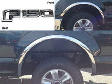 Load image into Gallery viewer, QAA WZ61308 Polished Fender Trim 4Pc Fits 21-23 F-150