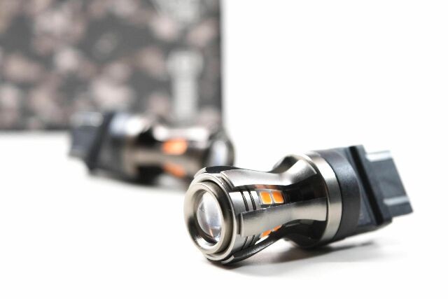 GTR Lighting GTR.LED280-2PK 3157/3156 Amber / Armor LED Bulb Pair