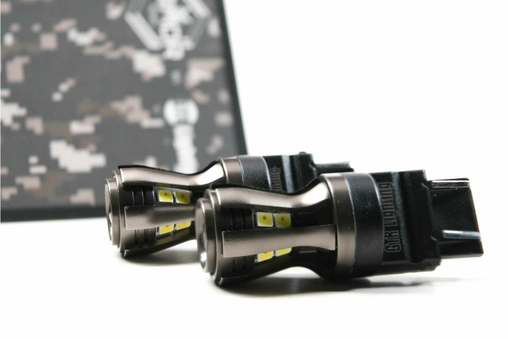 GTR Lighting GTR.LED281-2PK 3157/3156 Red / Armor LED Bulb Pair