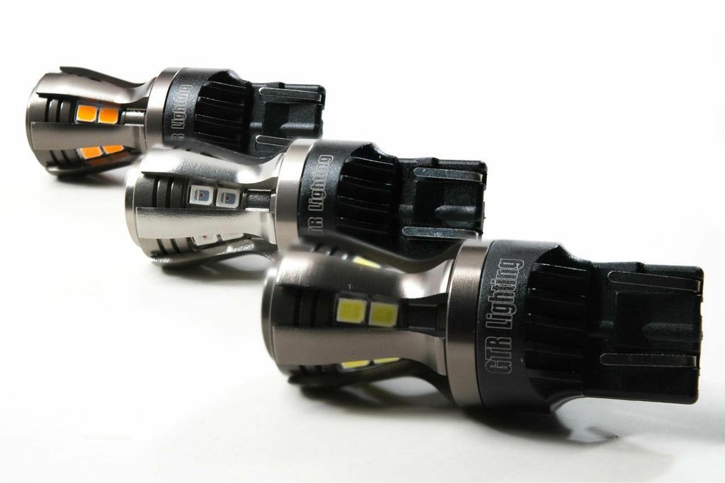 GTR Lighting GTR.LED290-2PK 7440/7443 Amber / Armor LED Bulb Pair