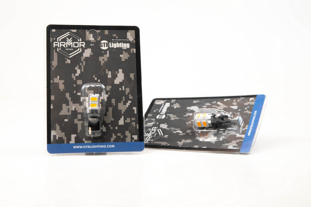 GTR Lighting GTR.LED310-2PK T10/194 Amber / 10-Chip Canbus LED Bulb Pair