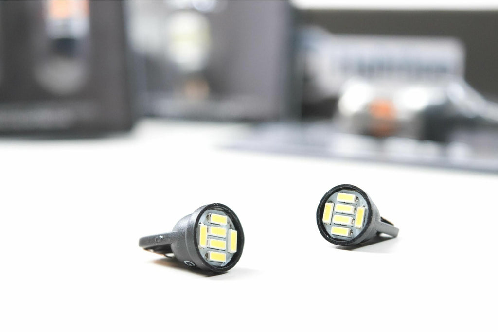 GTR Lighting GTR.LED531-2PK T10/194 Blue / Low Profile LED Bulb Pair