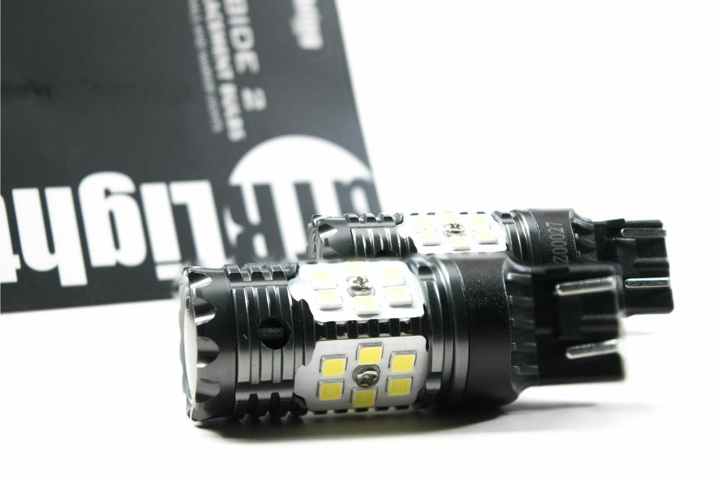 GTR Lighting GTR.LED591-2PK 7440/7443 Red / Carbide Canbus 2.0 LED Bulb Pair