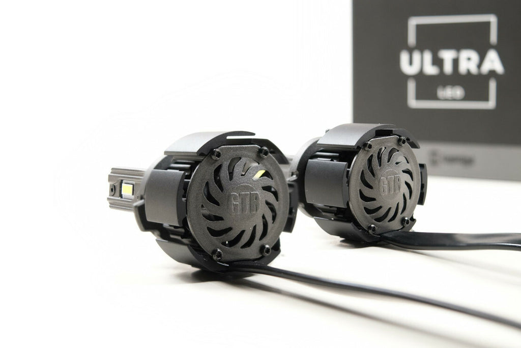 GTR Lighting 9005/9145/H10 Yellow / Ultra Series 2.0 LED Bulb Pair