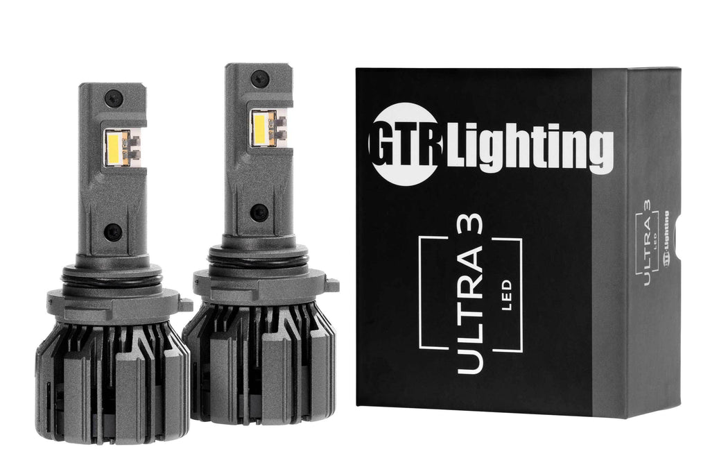 GTR Lighting GTR.LED805 9006 Ultra 3 LED Bulbs Pair 9006