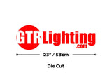 GTR Lighting GTR.SH022 Sticker GTR Lighting logo 23