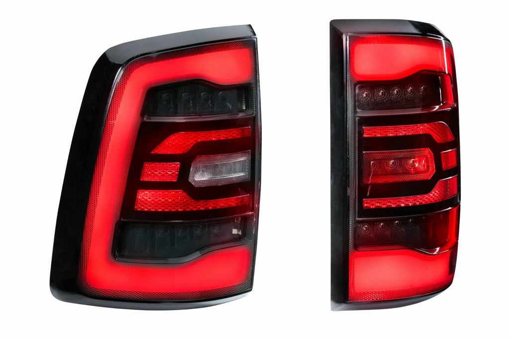 GTR Lighting GTR.TL10 Carbide LED Tail Lights Smoked For 2009-2018 Dodge Ram