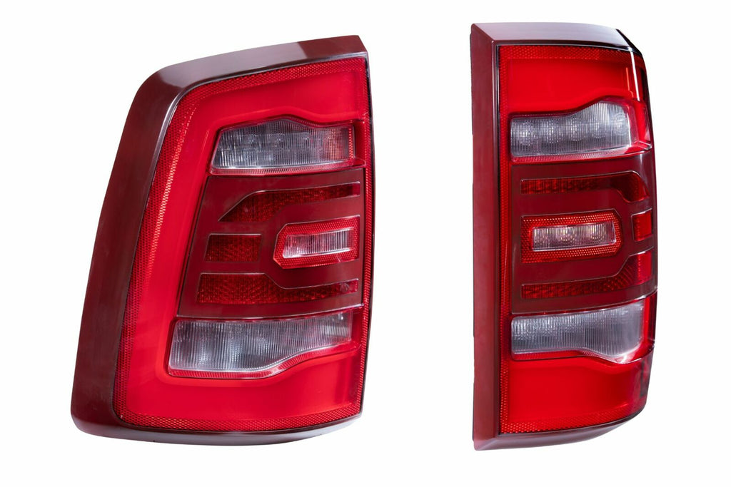 GTR Lighting GTR.TL05 Carbide LED Tail Lights Red For 2009-2018 Dodge Ram