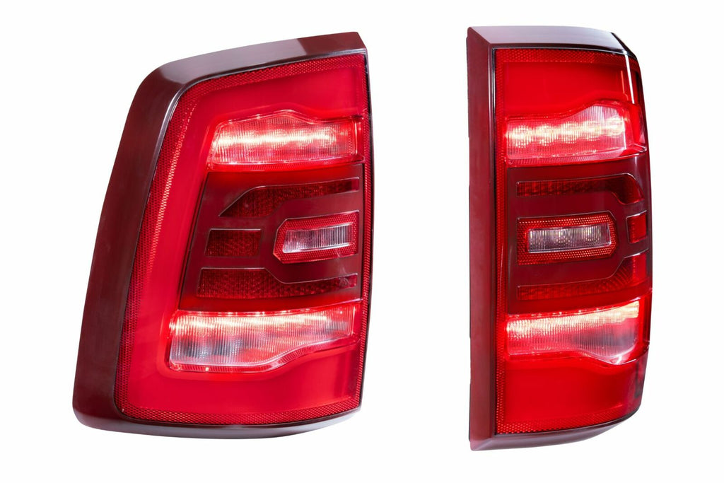 GTR Lighting GTR.TL05 Carbide LED Tail Lights Red For 2009-2018 Dodge Ram