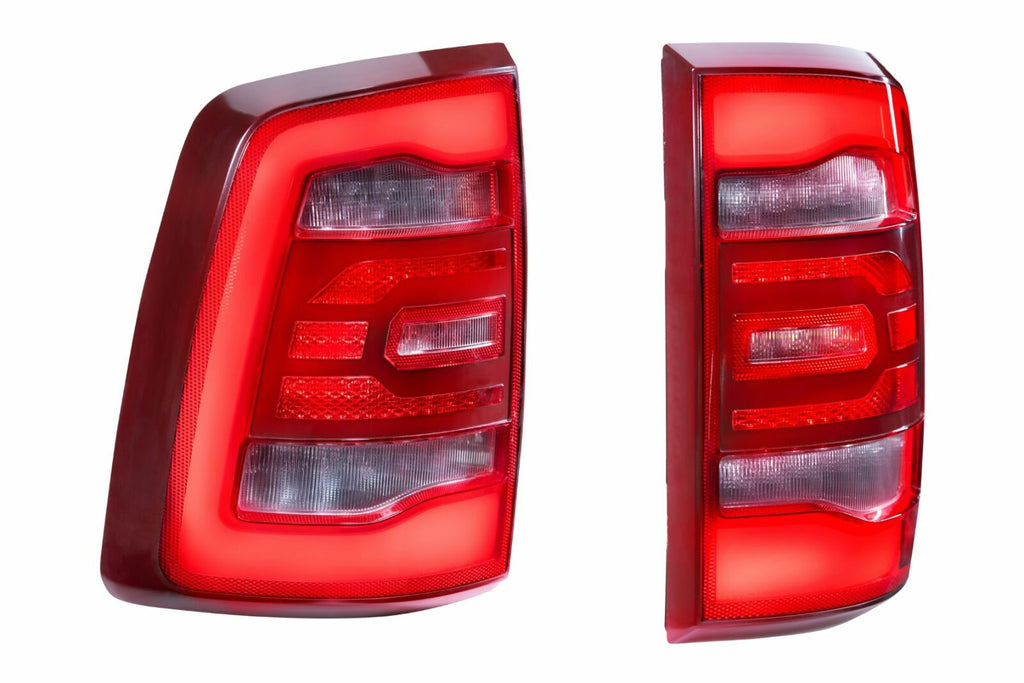 GTR Lighting GTR.TL05 Carbide LED Tail Lights Red For 2009-2018 Dodge Ram