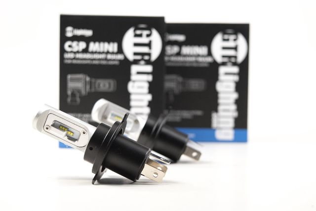 GTR Lighting SN.LED151 H4/9003 CSP Mini LED Bulbs