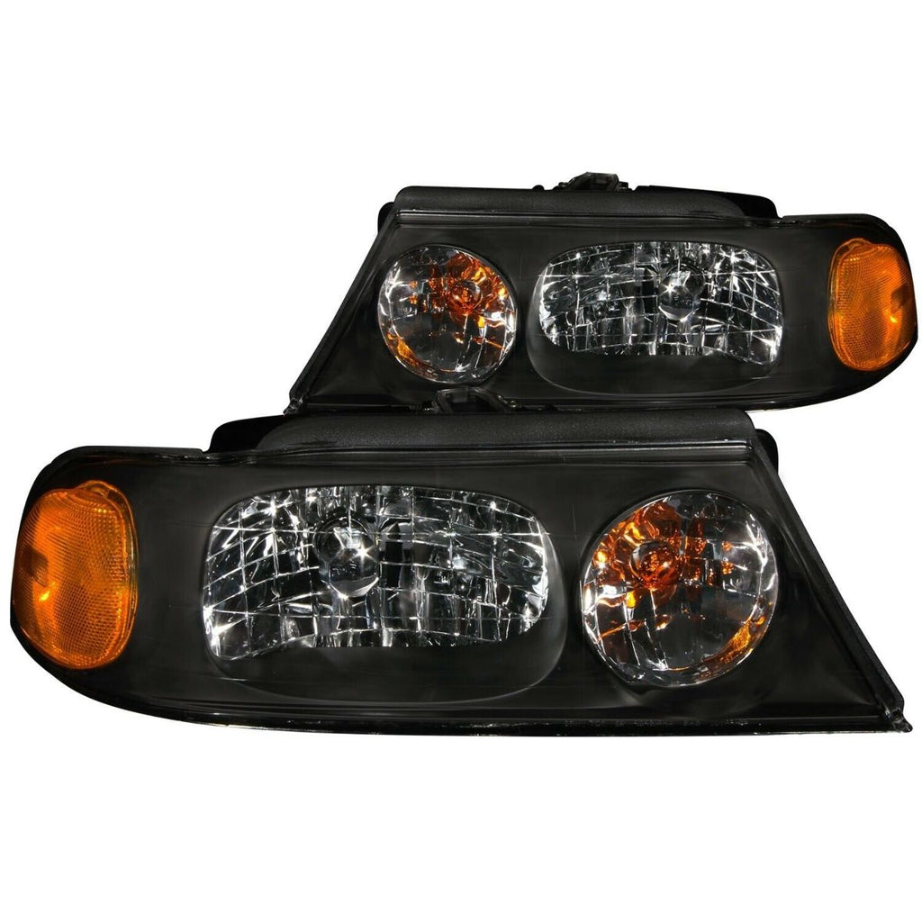 Anzo USA 111046 Crystal Headlight Set Fits 98-02 Navigator