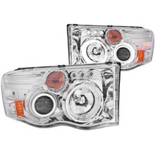 Load image into Gallery viewer, Anzo USA 111165 Projector Headlight Set w/Halo Fits Ram 1500 Ram 2500 Ram 3500