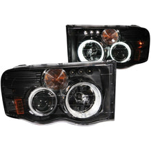 Load image into Gallery viewer, Anzo USA 111198 Projector Headlight Set w/Halo Fits Ram 1500 Ram 2500 Ram 3500