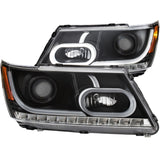 Anzo USA 111334 Projector Headlight Set Fits 09-14 Journey