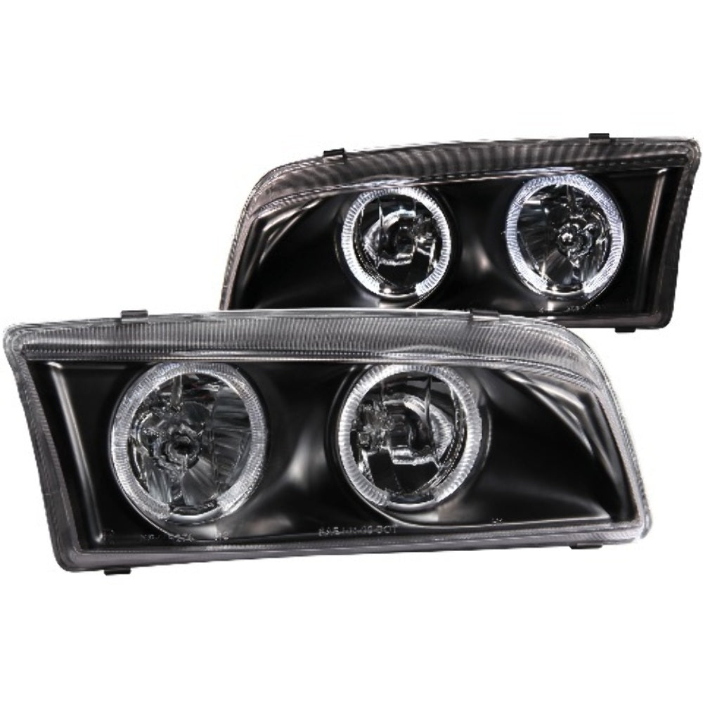 Anzo USA 121104 Crystal Headlight Set w/Halo Fits 97-01 Mirage