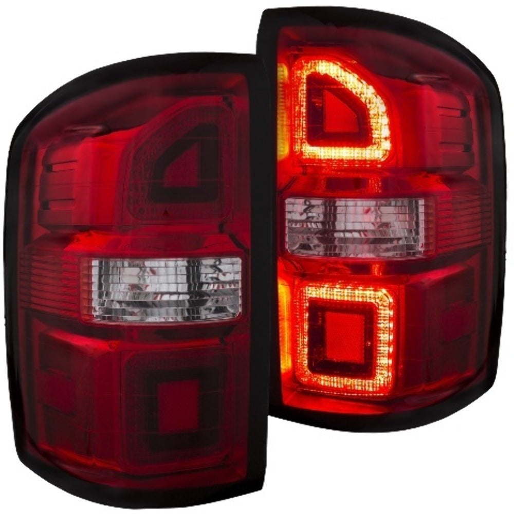 Anzo USA 311241 Tail Light Assembly Fits 14-18 Sierra 1500 Sierra 2500 HD