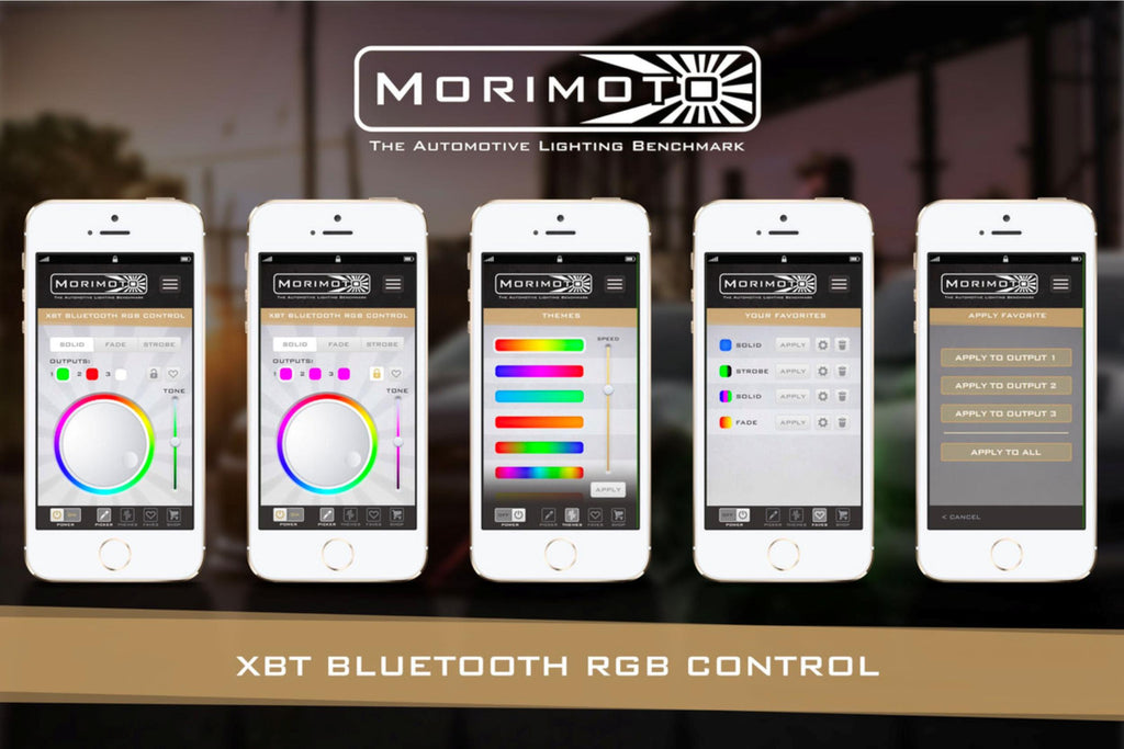Morimoto XRL20 Rock Light Kit RGB LED / 4 Pack
