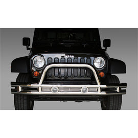 Rugged Ridge 11563.10 Front Tube Bumper Fits 07-18 Wrangler (JK)